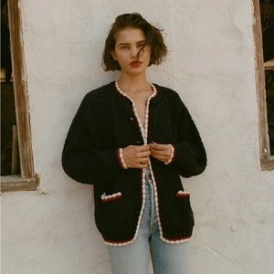 Doen Tamara Cardigan - Navy